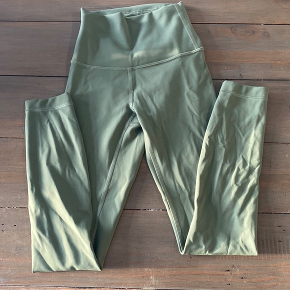 Lululemon alien leggings dark green - Picture 1 of 4